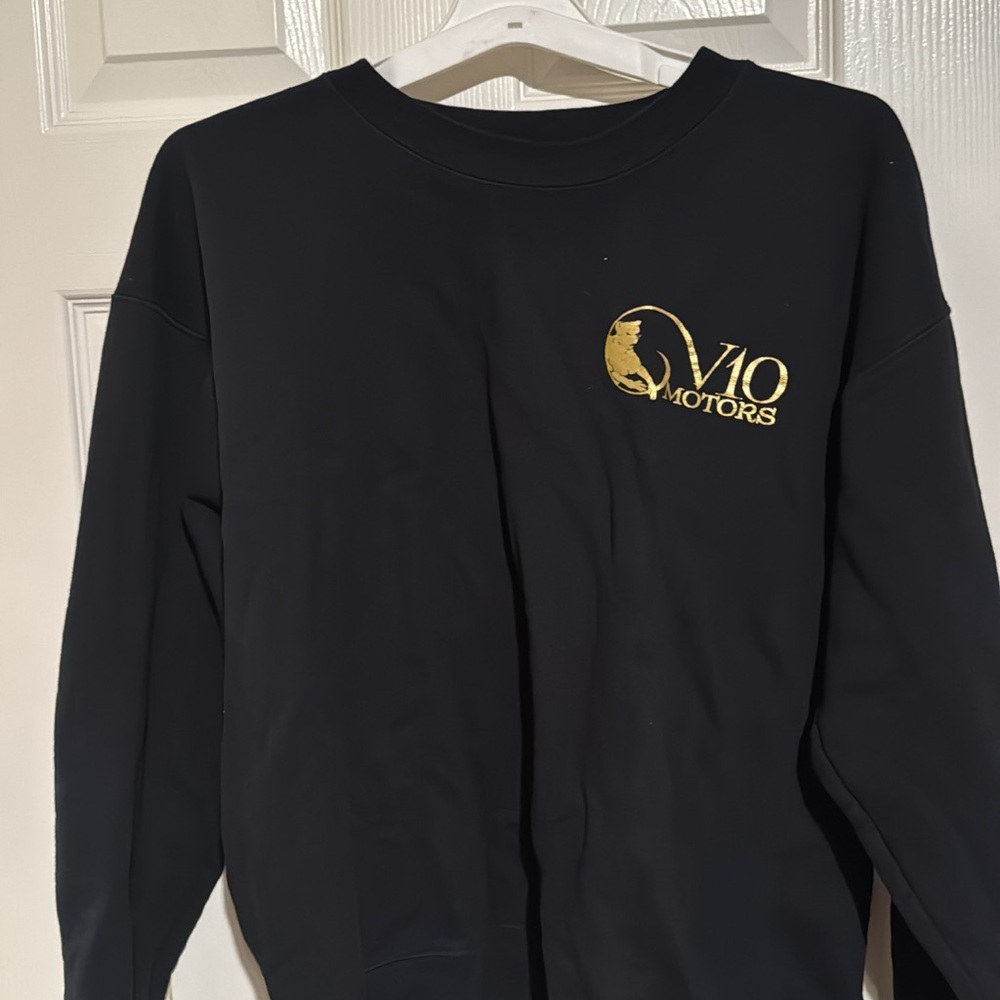 Men's Black Crewneck Sweater